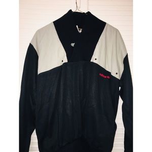 SOLD! Vintage Adidas Collar Pullover Sweater